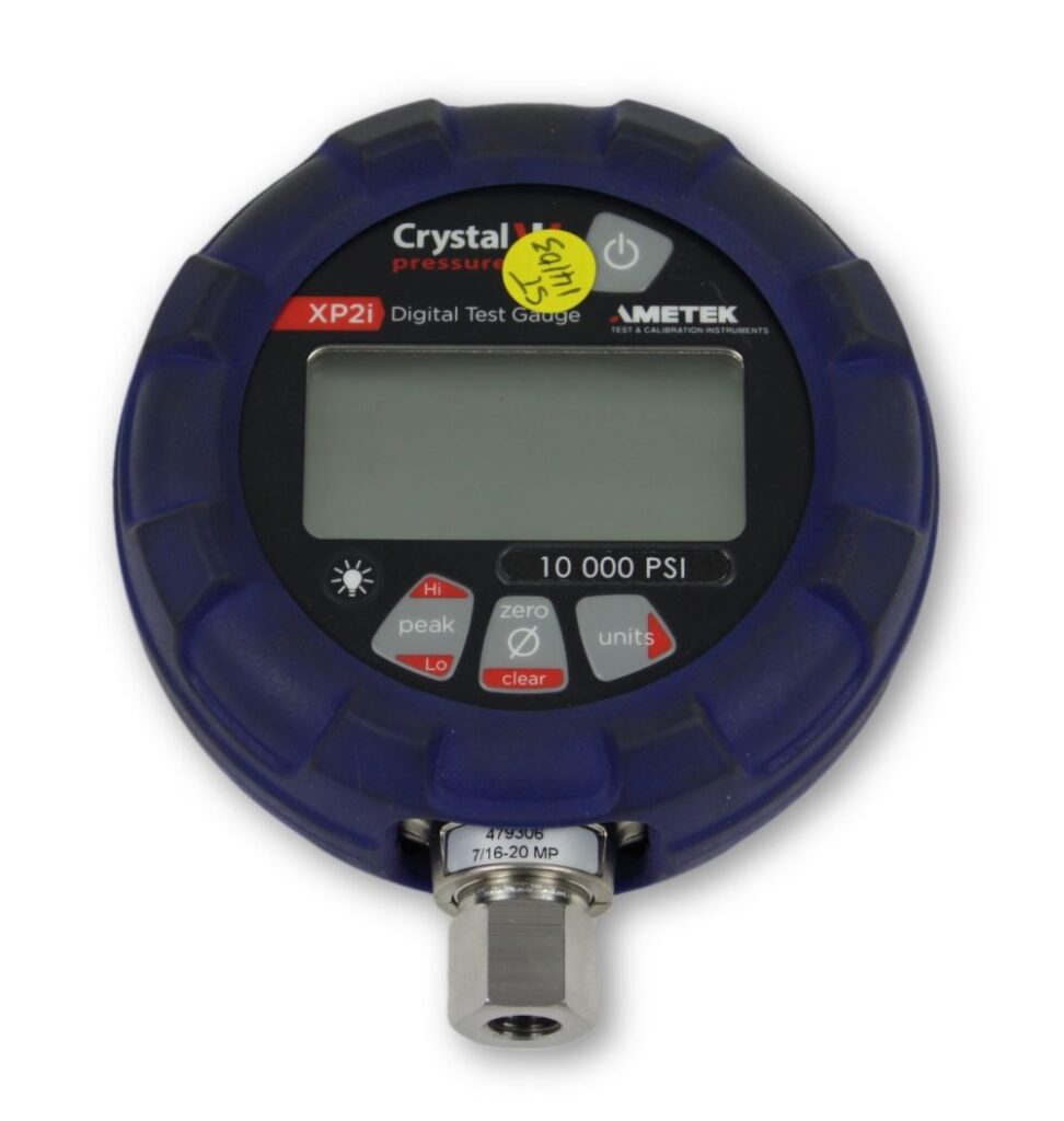 Hire CRYSTAL DIGITAL TEST GAUGE 10000PSI Brandis Hire