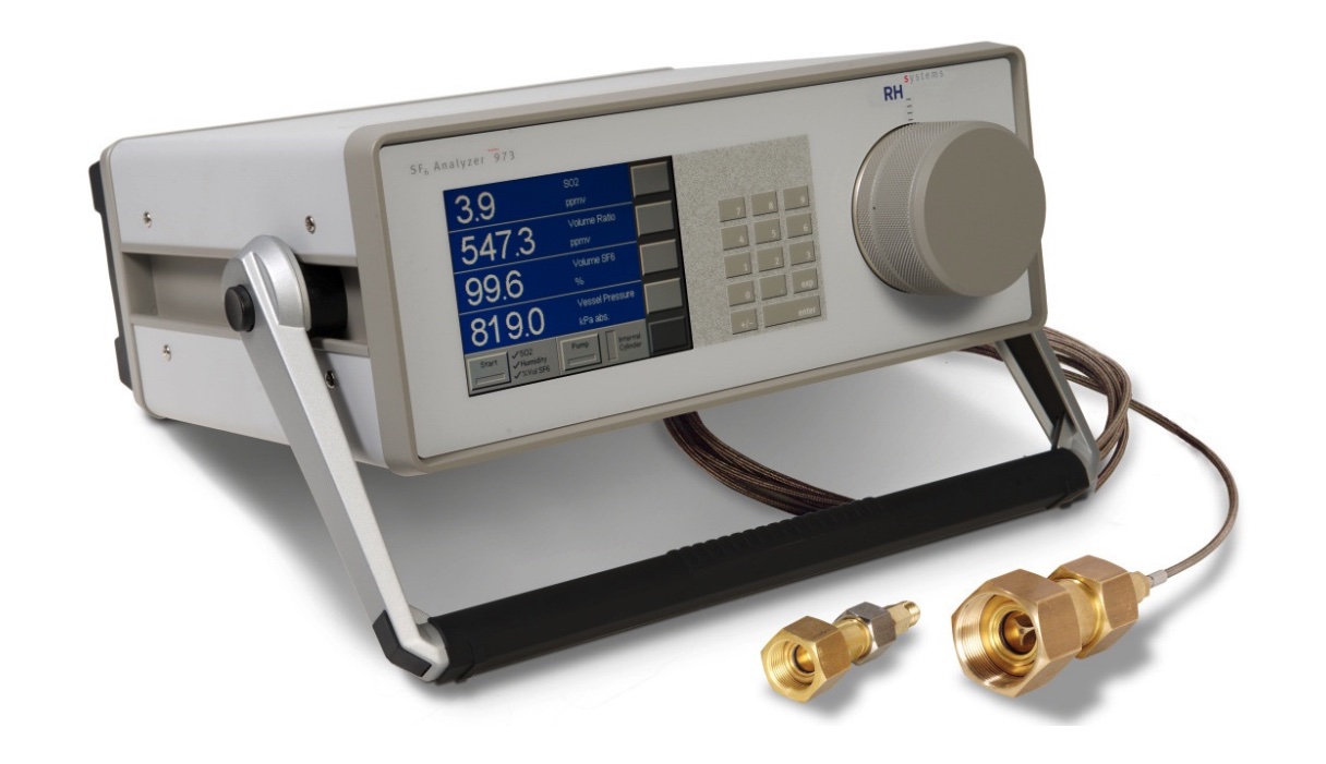 RH Systems 973-SF6 Analyser